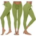 thumbnail image 1 of Tejiojio Fall Funny Women's Drawstring High Waist Stretch Strethcy Fitness Leggings Yoga Pants, 1 of 9