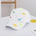thumbnail image 1 of Tejiojio Fall Clearance Kids Baseball Hat Toddler Boys Girls Sun Protection Cotton Hats Dinosaur Sun Hat, 1 of 3