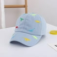 thumbnail image 1 of Tejiojio Fall Kids Baseball Hat Toddler Boys Girls Sun Protection Cotton Hats Dinosaur Sun Hat, 1 of 6