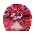 thumbnail image 1 of Tejiojio Fall Clearance Toddler Kids Baby Boys Girls Floral Knotted Hat Beanie Headwear Accessories, 1 of 2