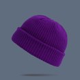 thumbnail image 1 of Tejiojio Fall Clearance Unisex Fashion Warm Winter Casual Knitted Hat Solid Color All-match Hat, 1 of 2