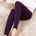 thumbnail image 1 of Tejiojio Fall Clearance Women Plush Cashmere Leggings Casual Thick Leggings Elastic Slim Legging, 1 of 4