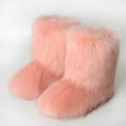 thumbnail image 1 of Tejiojio Fall Women's Fashion Color Imitation Animal Boots Plus Cashmere Boots Snow Boots, 1 of 7