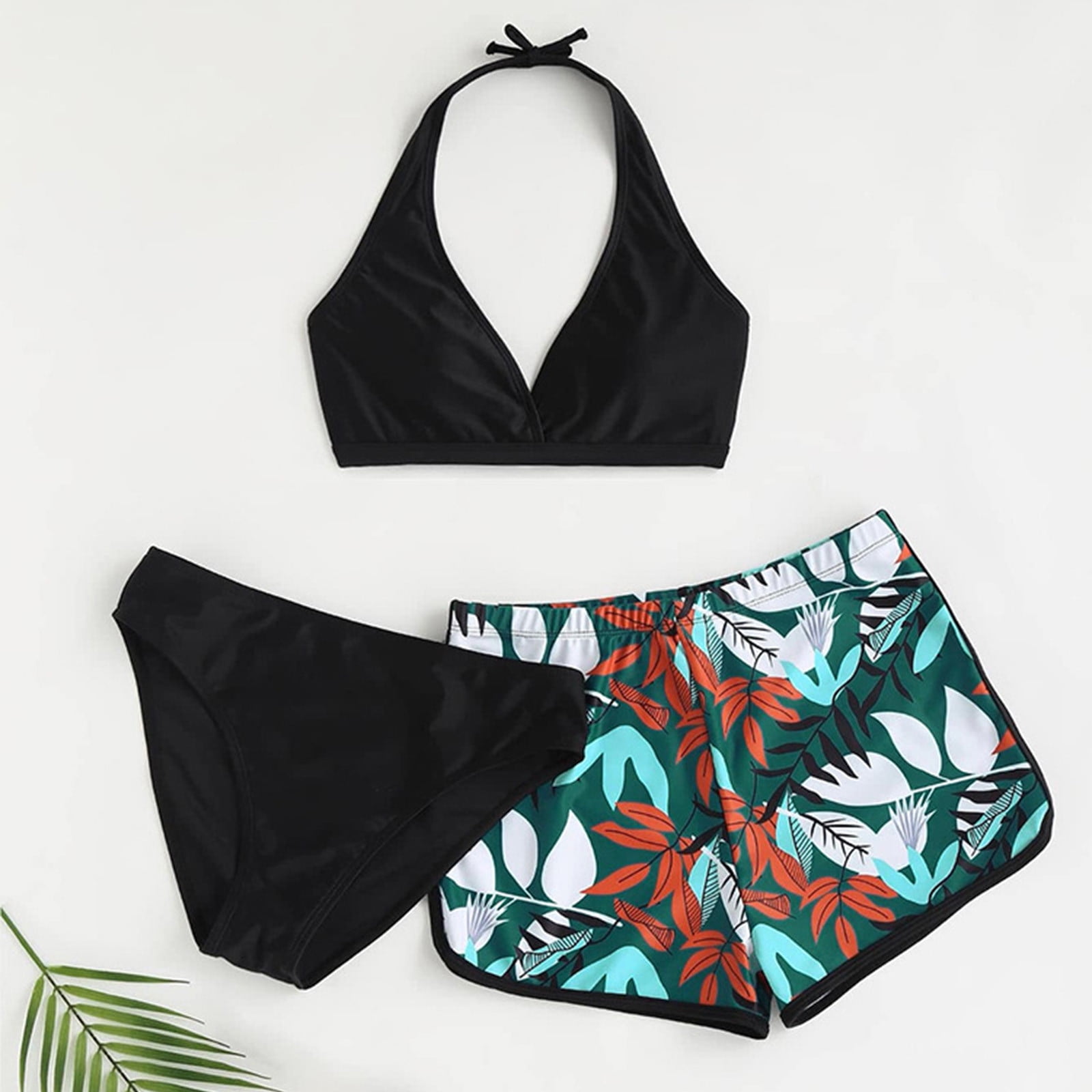 Zeroxposur Women's 2 Piece Cross Back Strap Tankini Swimsuit