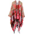 thumbnail image 1 of Tejiojio Jackets Clearance Women Winter Knitted Cashmere Capes Shawl Cardigans Sweater Coat, 1 of 3