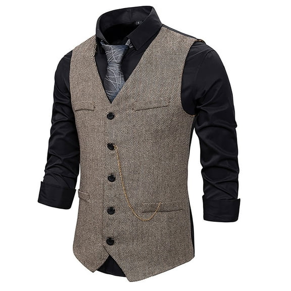 Tejiojio Man's Shirt Jacket Two Piece Set All Seaaon Men's Four Seasons Fashion Casual Suit Vest