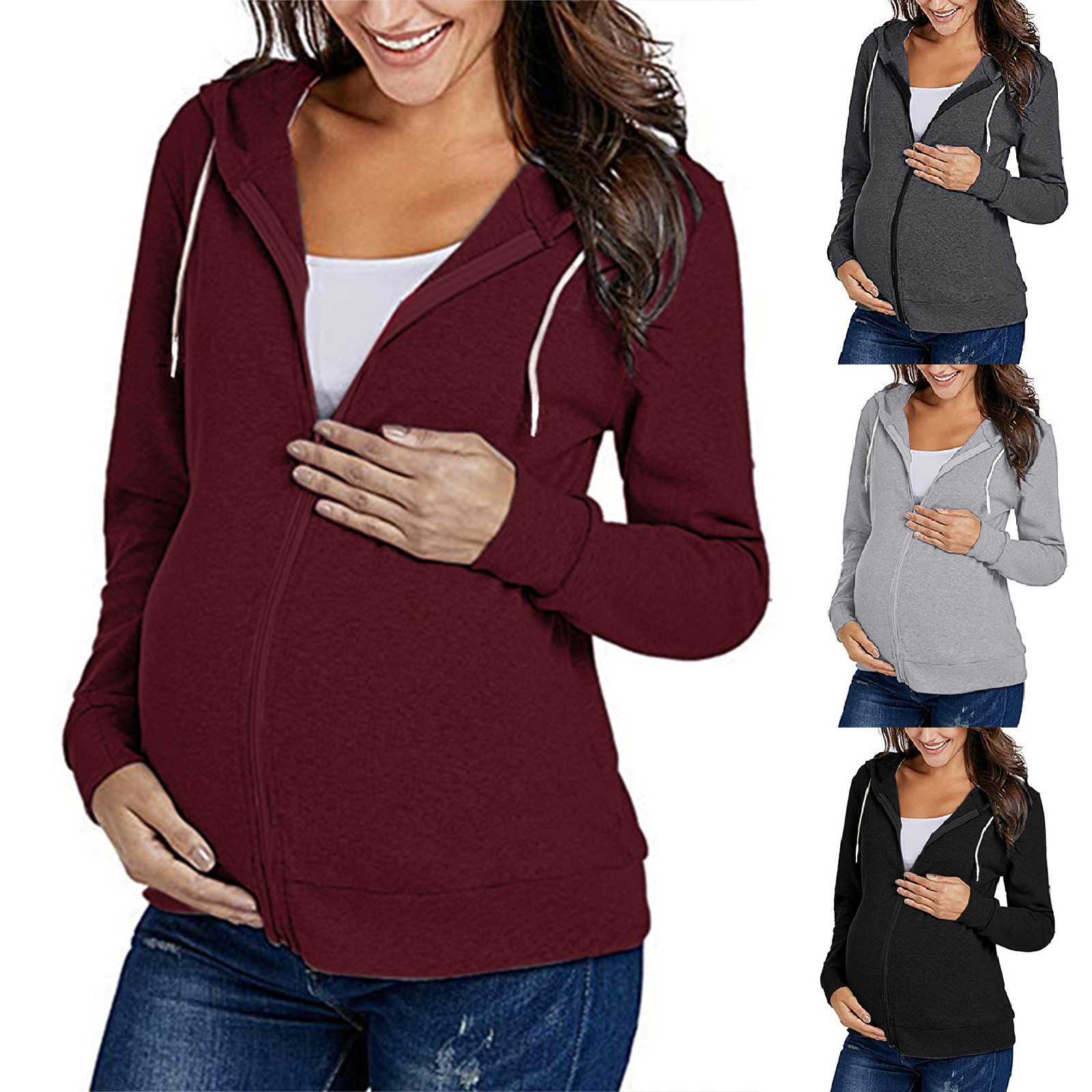 Tejiojio Maternity/Labor/Nursing Clothing Clearance Maternity Long