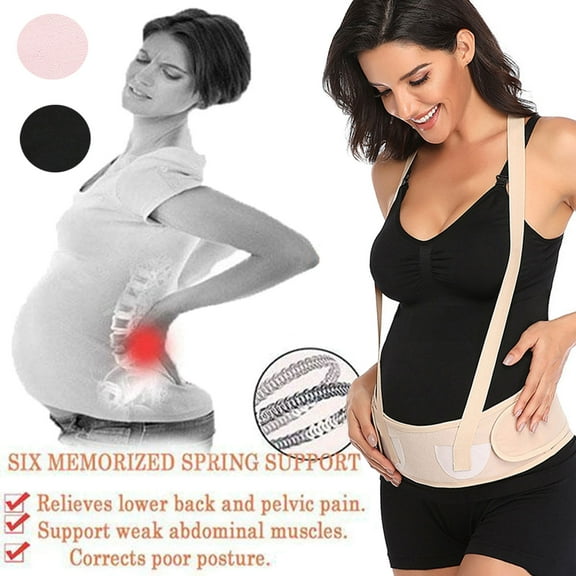 Tejiojio Maternity/Labor/Nursing Clothing Clearance Pregnant Womans Special Stomach Lift Belt With Shoulder Strap Protection Belt