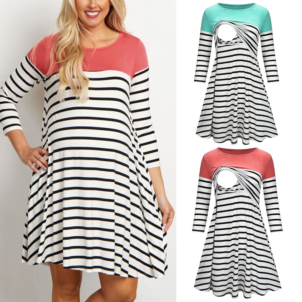 Tejiojio Maternity/Labor/Nursing Clothing Clearance Women Maternity