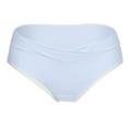 thumbnail image 1 of Tejiojio Maternity/Labor/Nursing Clothing Clearance Women's Low Waist Seamless V-Shaped Solid Color Briefs Maternity Panties, 1 of 6