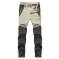 thumbnail image 1 of Tejiojio Men's and Big Men's Relaxed Fit Men's Fashion Casual Outdoor Color Contrast Charging Trousers Fast Drying Breathable Moisture Wicking Wear-resistant Nylon Waterproof Elast Trousers Pants, 1 of 1
