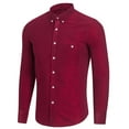 thumbnail image 1 of Tejiojio Men's and Big Men's Classic Tops Corduroy Casual Lapel Button Button Chest Pocket Solid Color Long-sleeved Men's Shirt, 1 of 9