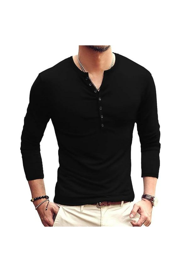 Men's and Big Men's Classic Tops Large Size Men's Autumn And Winter T-shirts And Long-sleeved Clothes Customizati