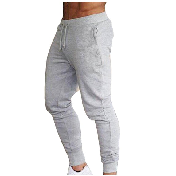 Tejiojio Men's and Big Men's Flat Front Comfort Waist Flex Pants Men Casual Solid Tight Fitting Elastic Waist Pockets Fitness Sport Pants Pants