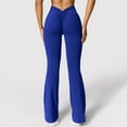 thumbnail image 1 of Tejiojio Peached Seamless Front & Side High Waisted Leggings with Inner Pocket Full-Length Yoga Pants, 1 of 6
