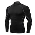 thumbnail image 1 of Tejiojio Spring Mens Essential Tops on Clearance Super Soft Cotton Performance Man Workout Leggings Fitness Sports Running Yoga Athletic Shirt Top Blouse, 1 of 2