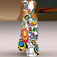 thumbnail image 1 of Tejiojio Summer Saving Labor Day Women's Casual Long Dress With Striped Floral Print Sleeveless Maxi Dress, 1 of 1