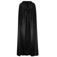 thumbnail image 1 of Tejiojio Women Clothes Clearance Women Casual Party Solid Retro Gothic Hooded Cloak Stage Outfit Top, 1 of 6
