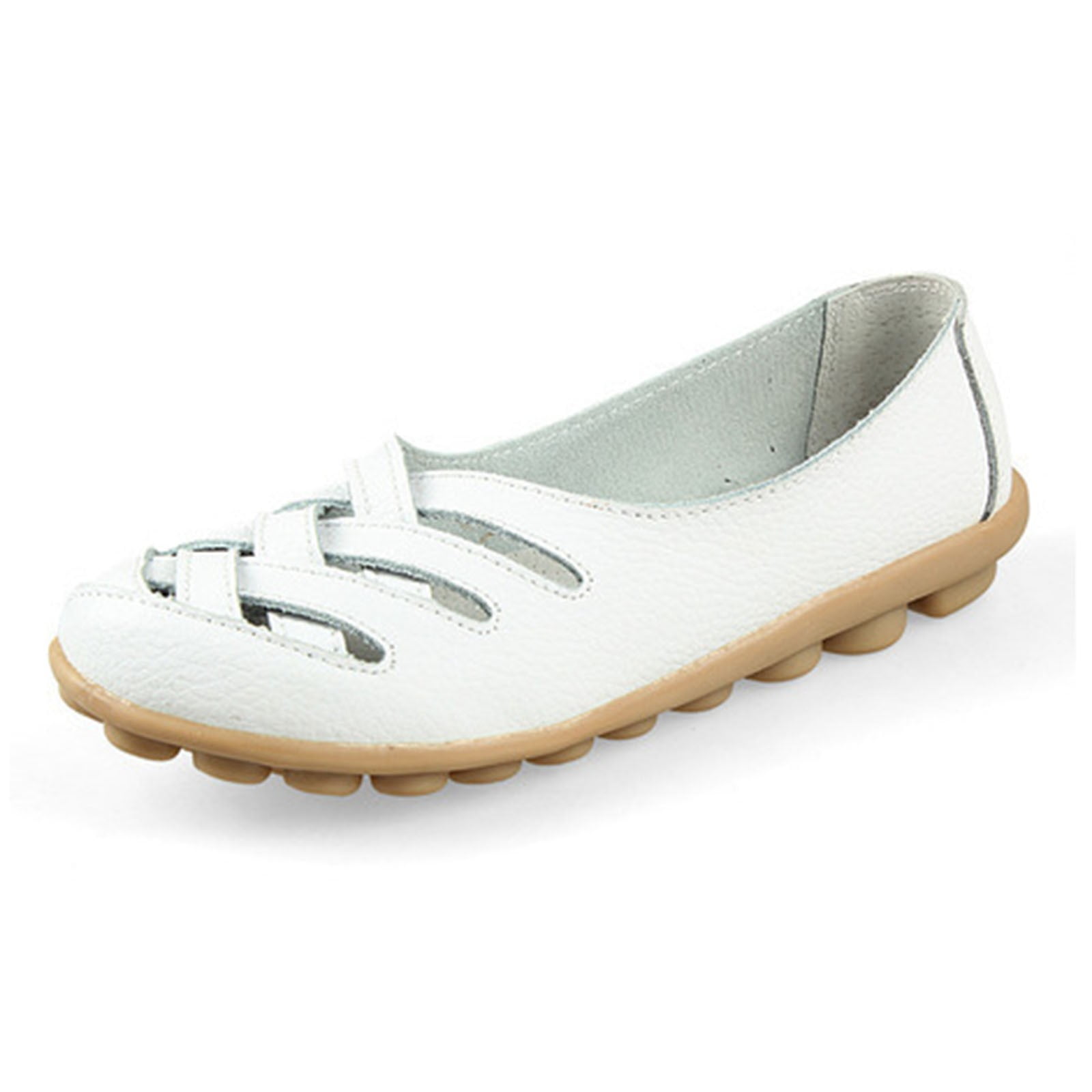 Women's Floral Hollow-Out Breathable Flat Loafers