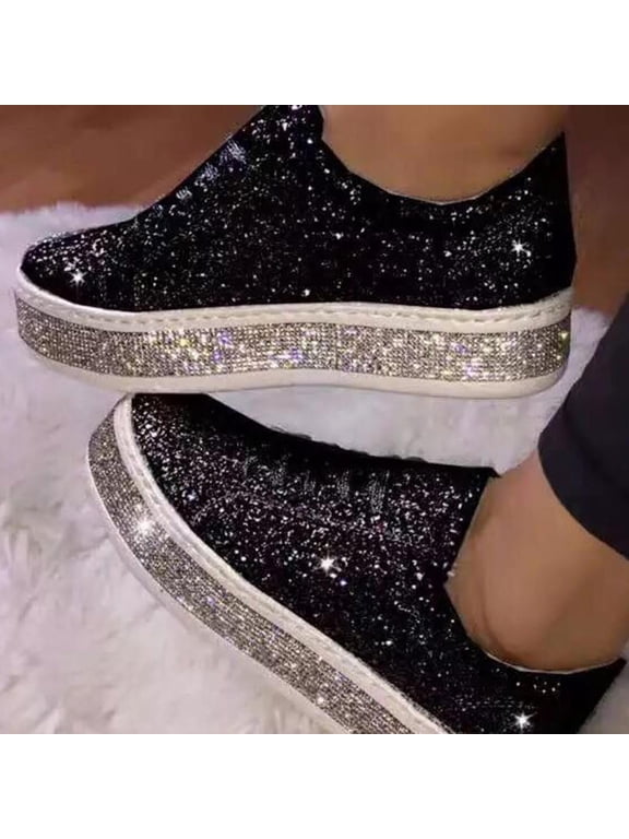 Women's Fashion Sneakers Womens Lace Up Comfort Comfortable For Walking Slip On Shoes