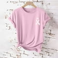 thumbnail image 1 of Tejiojio Women's Graphic Tees Casual Summer Funny Printed Short Sleeve Cute T Shirts Tops Womens Cotton Crewneck T-Shirts Basic/Classic-Fit Shirt Breathable Comfy Fall Top, 1 of 4