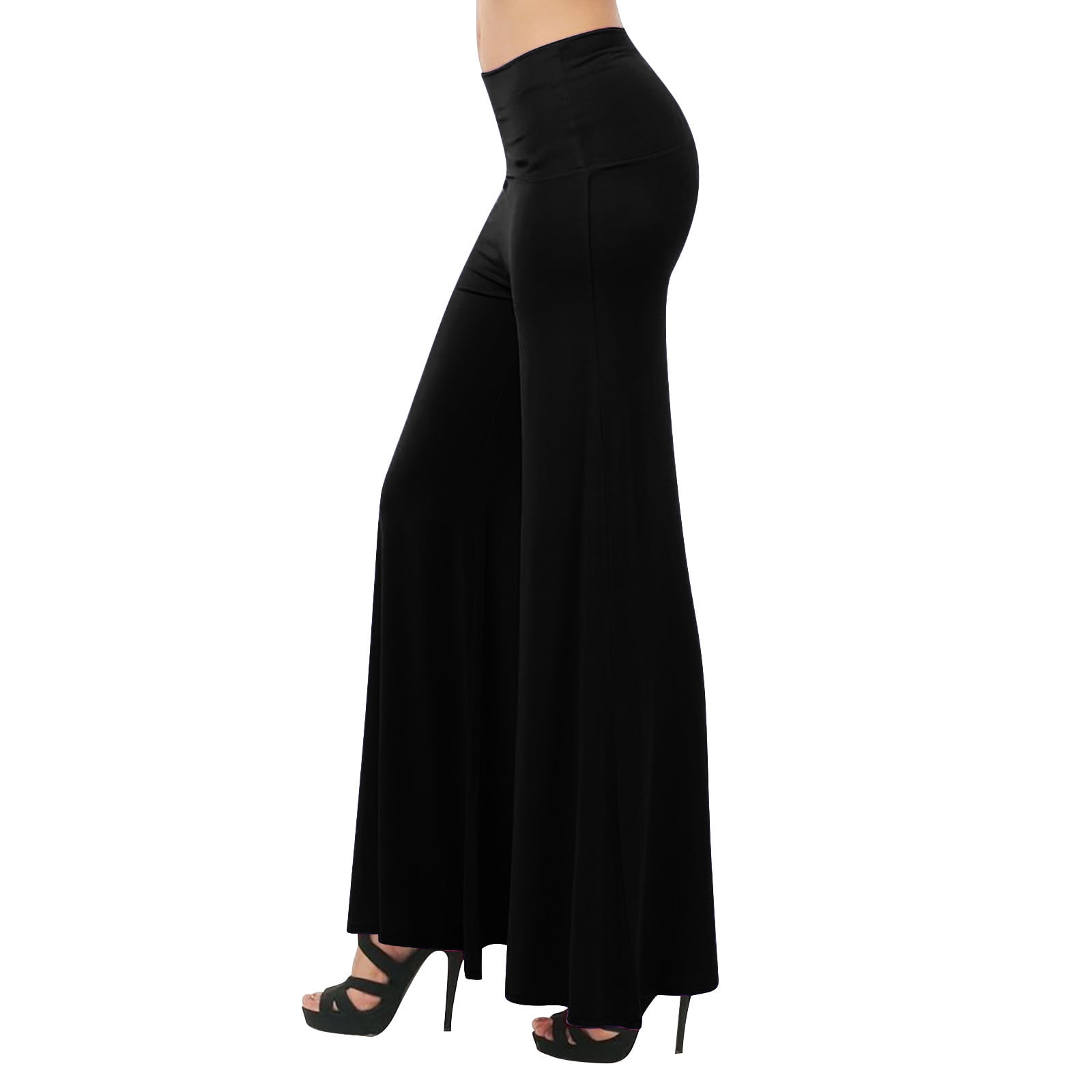 Women S High Waist Loose Wide Leg Pants