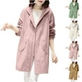 thumbnail image 1 of Tejiojio Women's New Casual Fashionable In The Long Thin Coat Temperament Casual Coat Women Suitable for Casual Daily Wear, 1 of 4