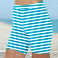 thumbnail image 1 of Tejiojio Womens Summer High Waisted Shorts Summer Casual Stretch Short Sport Shorts Women's Equality Day Clearance, 1 of 5