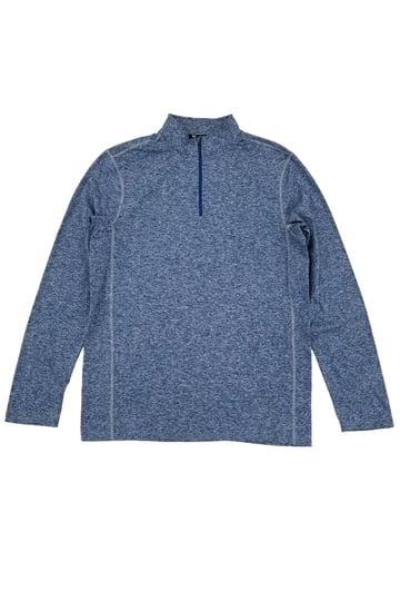 Sweat-shirt Tek Gear En Polaire Douce Bleu Chiné - Taille M - Neuf Avec étiquettes