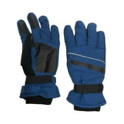 TEK GEAR Mens Blue Water Resistant Touchscreen Winter Ski Gloves Large/X-Large