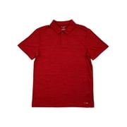 Tek Gear Mens Red Heather DryTek Short Sleeve Performance Polo Shirt XX-Large