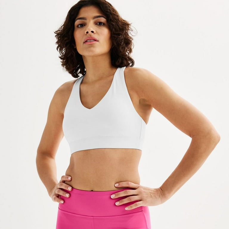 Tek gear sports bra medium support sales