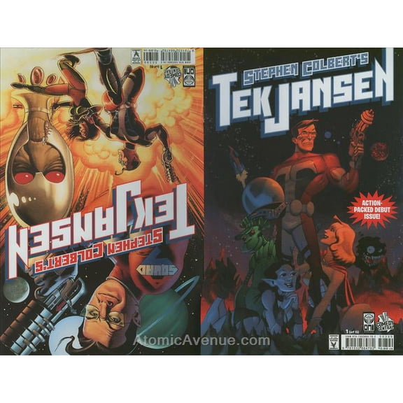 Tek Jansen (Stephen Colbert's ) #1 (2nd) VF ; Oni Comic Book