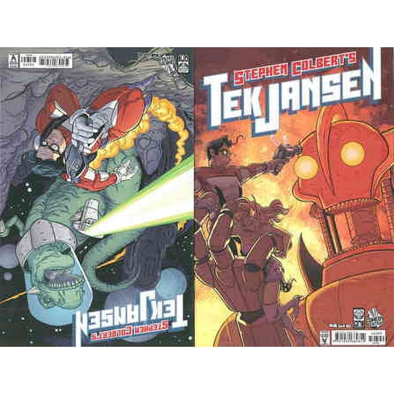 Tek Jansen (Stephen Colbert's ) #4 VF ; Oni Comic Book