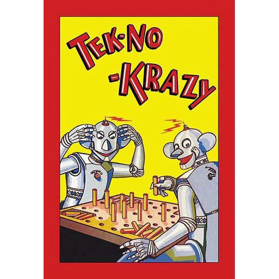 Tek-No-Krazy Museum quality giclee print canvas wrap(20" x 30")