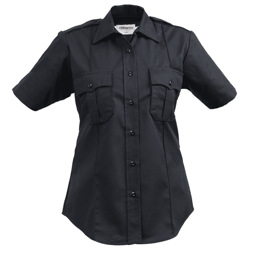 Elbeco Response Womens Tek3 Uniform Short Sleeve Shirt,  Midnight Navy, Size: 32