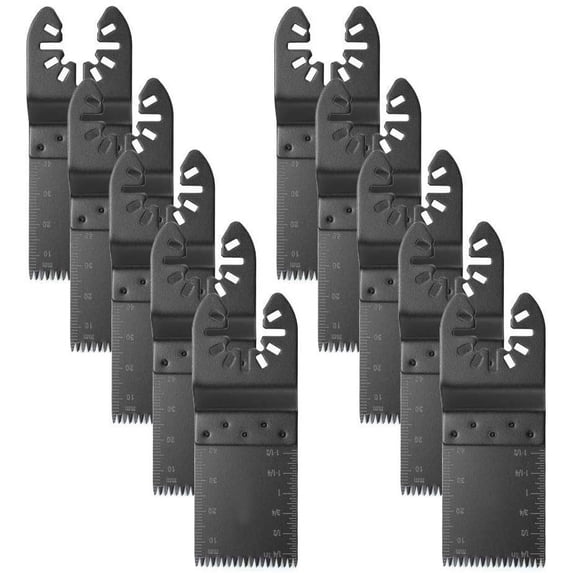 TekDeals 10Pcs Dewalt Multi Tool Oscillating Saw Blades For Fein Bosch Multimaster Makita