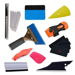 TekDeals 11PCS Window Tint Tools Kit Car Auto Film Tinting Scraper squeegee Installation
