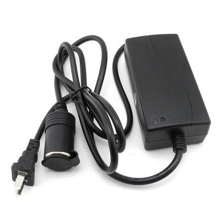 TekDeals 12V 60W Continuous Power Inverter Compact for Vehicles