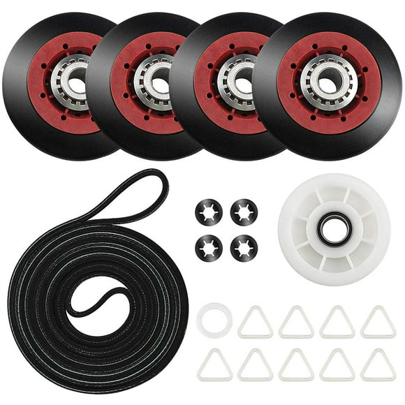 TekDeals DE2067 (4392067) Dryer Maintenance Kit for Whirlpool (661570, 279640, W10314173)