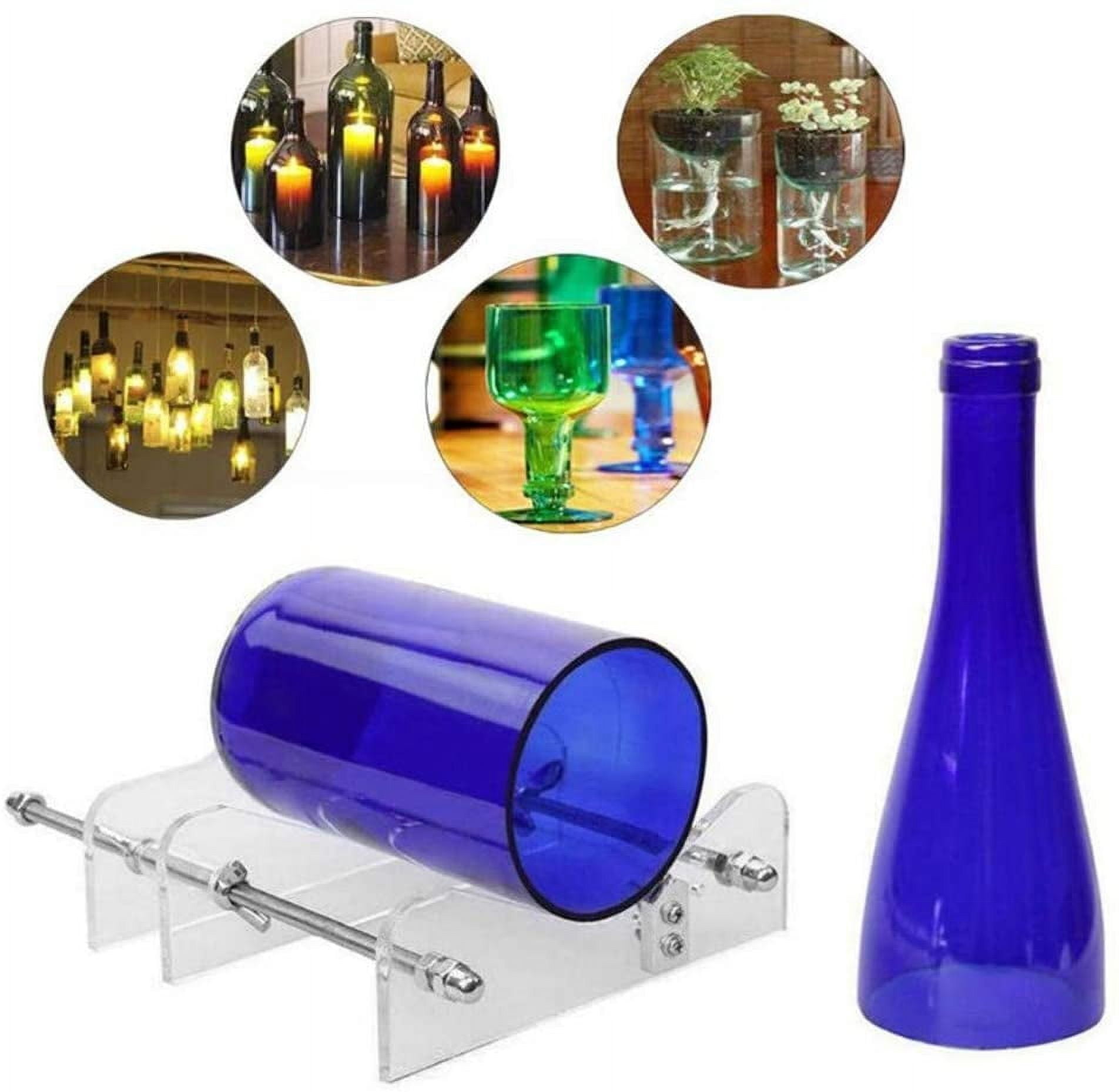 TekDeals Glass Bottle Cutter Kit Beer Wine Jar DIY Cutting Machine Craft Recycle Tools