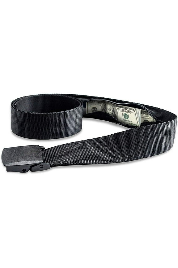 Travel Security Belt Hidden Money Pouch Money Wallet Pocket Waist Belt Safe