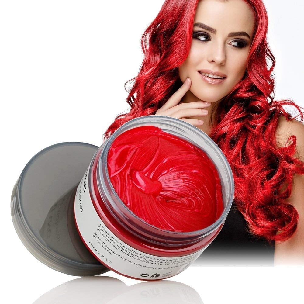 TekDeals Unisex DIY Hair Color Wax Mud Dye Cream Temporary Modeling 8 ...