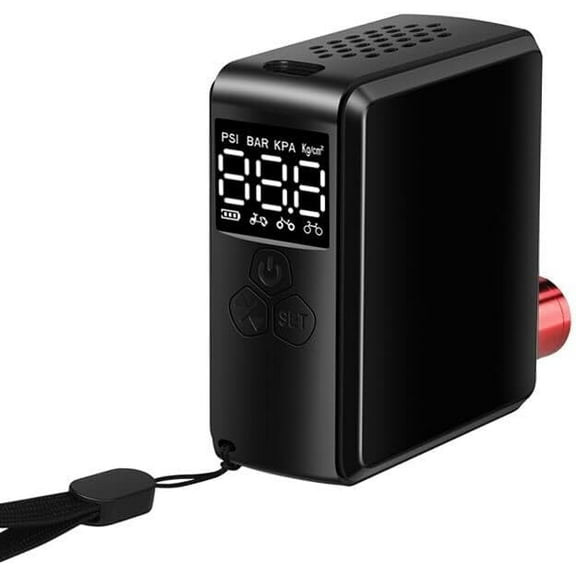 TekPower AP-114 Tire Inflator 2400 mAh Portable Air Compressor 150 PSI Car Motorcycle Air Pump