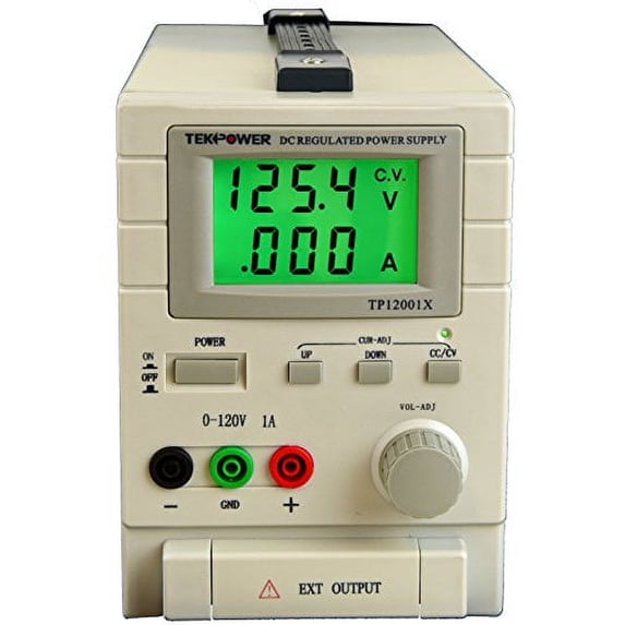 TekPower TP12001X 120V 1A DC Variable Switching Power Supply Output