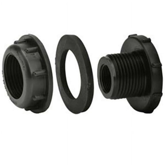TekSupply 112964 Bulkhead Adapter Fitting - 3/4