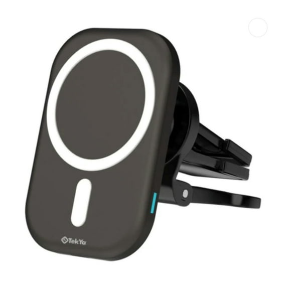 Tekyah Qitek Magmount 15w Fast Magnetic Wireless Car Charger, Dash Vent Mount