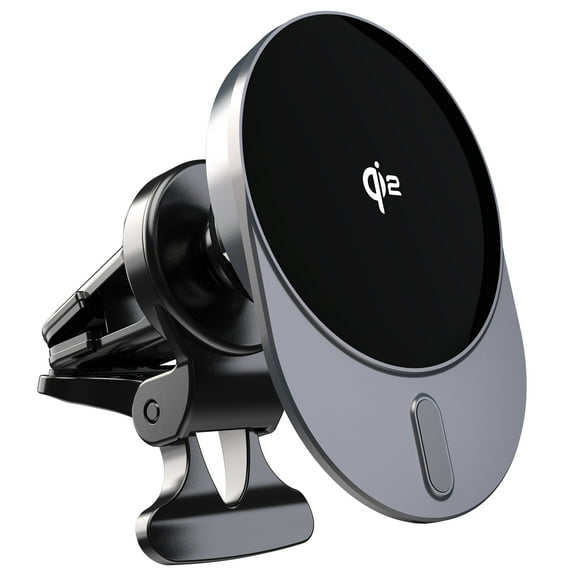 TekYa QiTek MagMount 15W Magnetic Dash & Vent Mount with Qi2 Charging