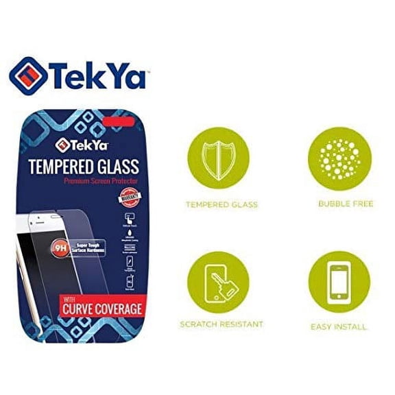 TekYa Tempered Glass Screen Protector for Samsung Galaxy (S9+) - Clear