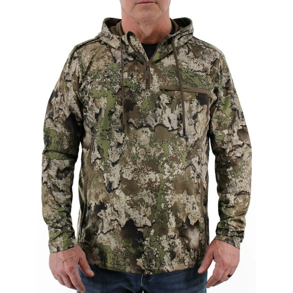 Tekari Men's Axial 1/4 Zip Performance Hunting Hoodie